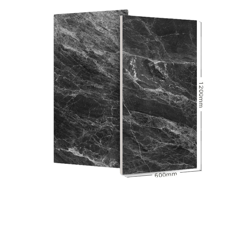 Stone Imitation Texture Polished Glazed Porcelain Floor and Wall Tiles With 600x1200mm Size