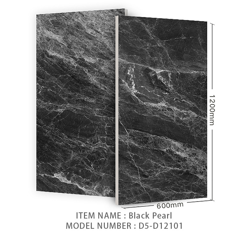 Stone Imitation Texture Polished Glazed Porcelain Floor and Wall Tiles With 600x1200mm Size