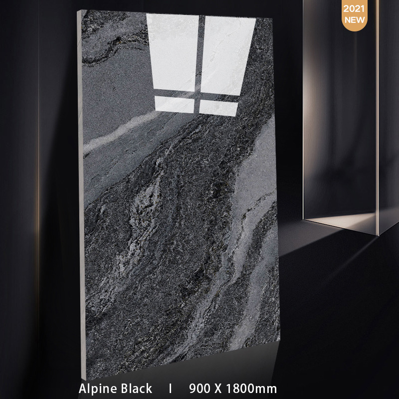 Modern Black and White Marble Tiles for Interior Walls and Floors