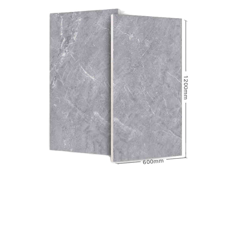 600X1200mm Modern Stone Imitation Grey Glazed Porcelain Tiles For Indoor/Outdoor Room