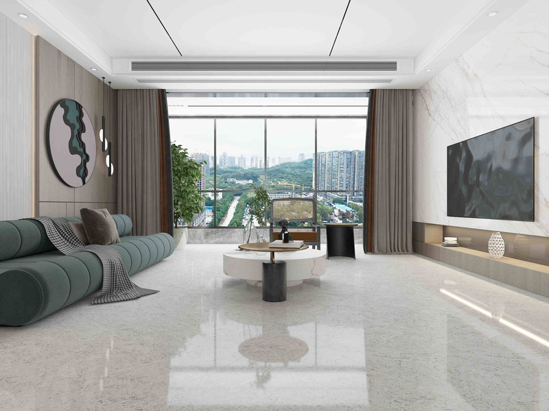 Modern Stone Imitation Porcelain Tiles for Interior Floors and Walls